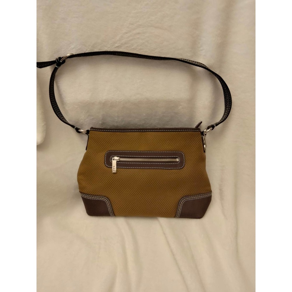 The SAK Brown Shoulder Bag 8"x11"